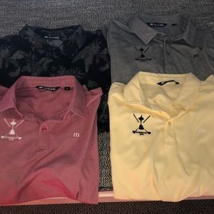 4 Travis Mathew golf shirts